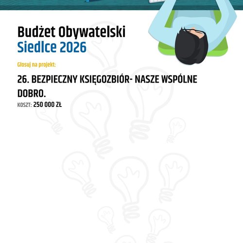 Obraz główny aktualności o tytule Budżet Obywatelski 2026 