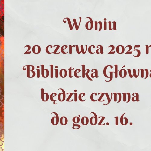 Obraz główny aktualności o tytule Ogłoszenie 