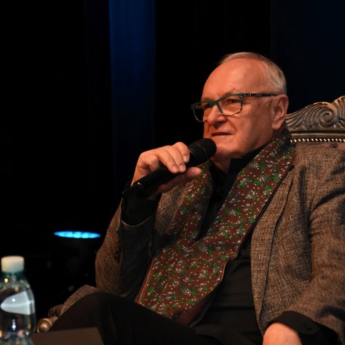 Obraz główny aktualności o tytule Spotkanie z Jackiem Cyganem 