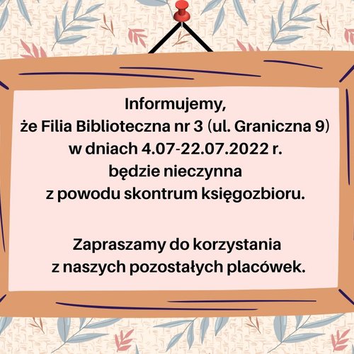 Obraz główny aktualności o tytule Ogłoszenie 