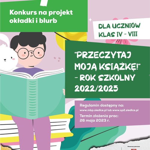 Obraz główny aktualności o tytule Konkurs na projekt okładki i blurb 