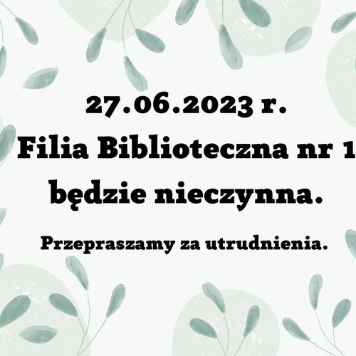 Obraz główny aktualności o tytule Ogłoszenie 