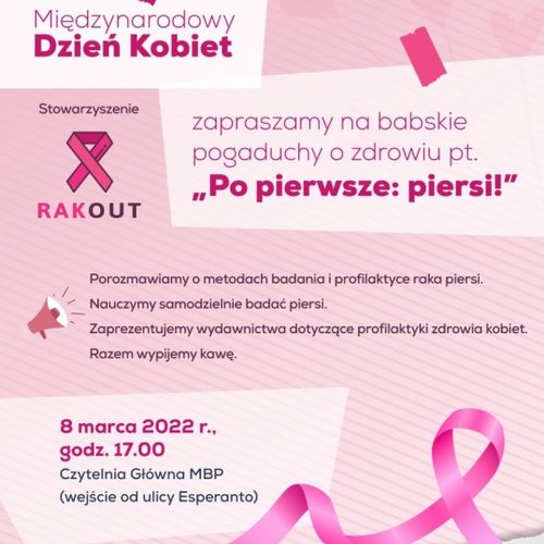 Obraz główny aktualności o tytule Pogaduchy o zdrowiu pt. 