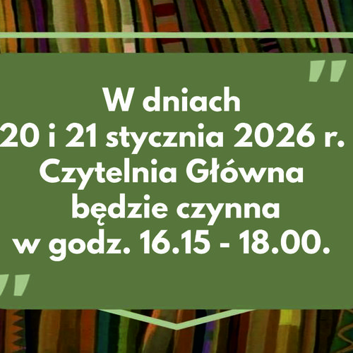 Obraz główny aktualności o tytule Ogłoszenie 