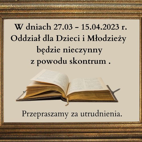 Obraz główny aktualności o tytule Ogłoszenia 