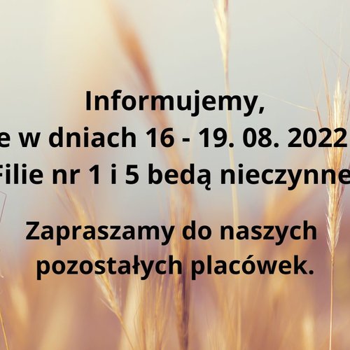 Obraz główny aktualności o tytule Ogłoszenie 