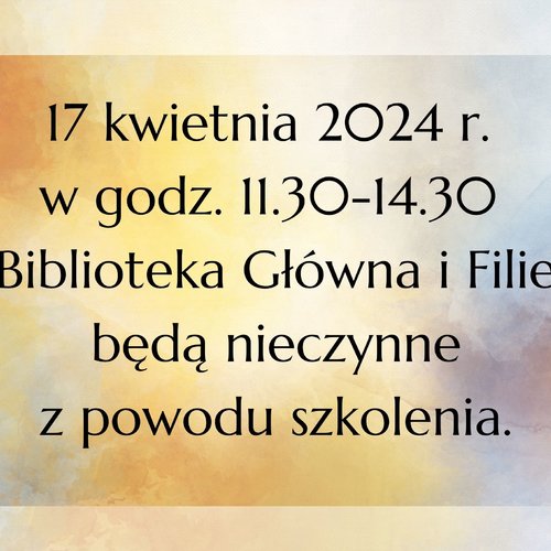 Obraz główny aktualności o tytule Ogłoszenie 