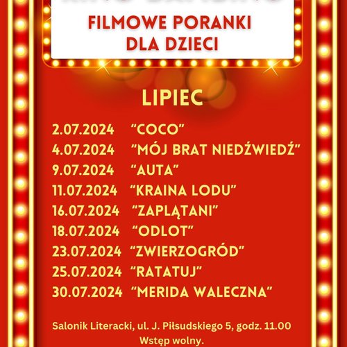 Obraz główny aktualności o tytule Kino Bambino 