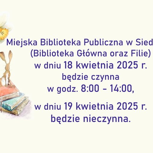 Obraz główny aktualności o tytule Ogłoszenie 