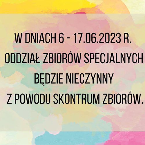 Obraz główny aktualności o tytule Ogłoszenie 