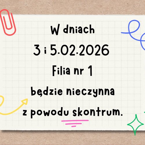 Obraz główny aktualności o tytule Ogłoszenie 