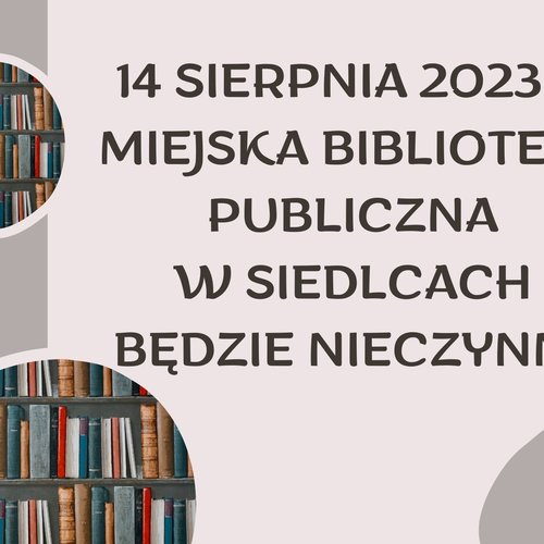 Obraz główny aktualności o tytule Ogłoszenie 