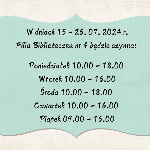 Obraz główny aktualności o tytule Ogłoszenie 