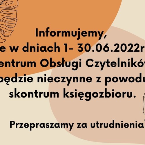 Obraz główny aktualności o tytule Ogłoszenie 