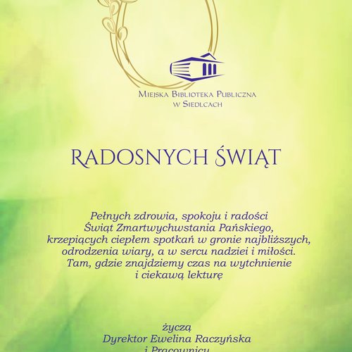 Obraz główny aktualności o tytule Życzenia Świąteczne 