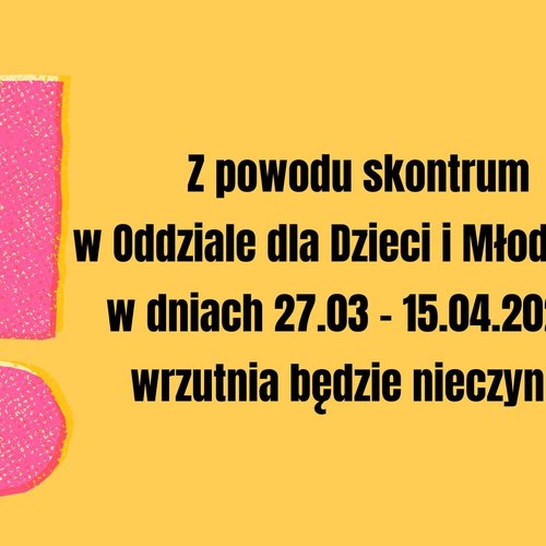 Obraz główny aktualności o tytule Ogłoszenie 