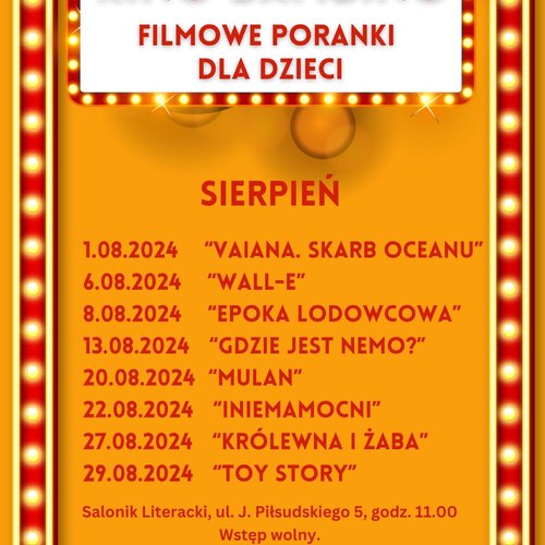 Obraz główny aktualności o tytule Kino Bambino 
