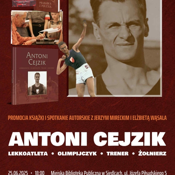 Obraz główny aktualności o tytule Promocja książki Jerzego Mireckiego i Elżbiety Wąsala „Antoni Cejzik...&quot;