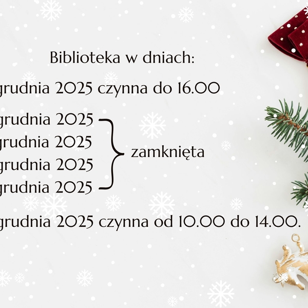 Obraz główny aktualności o tytule Ogłoszenie