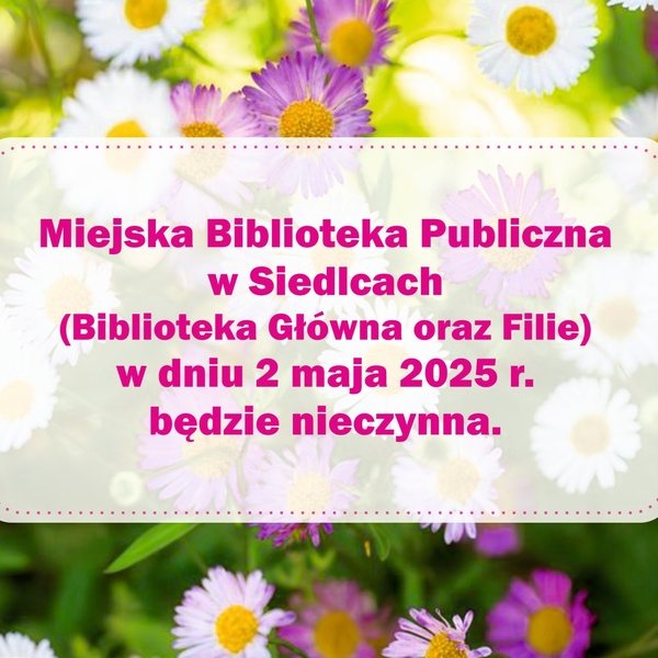 Obraz główny aktualności o tytule Ogłoszenie