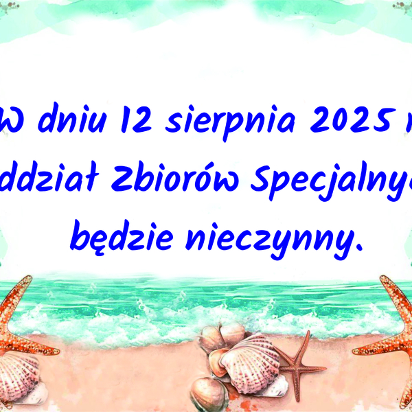 Obraz główny aktualności o tytule Ogłoszenie