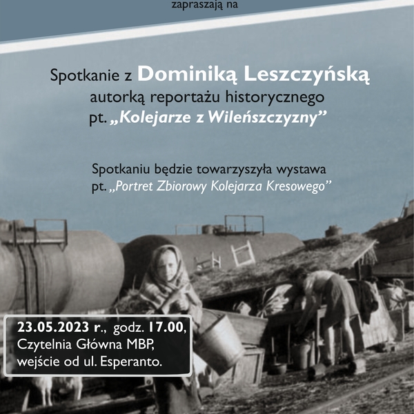 Obraz główny aktualności o tytule Spotkanie z Dominiką Leszczyńską
