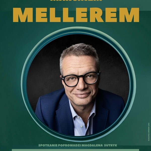 Obraz główny aktualności o tytule Spotkanie autorskie z Marcinem Mellerem