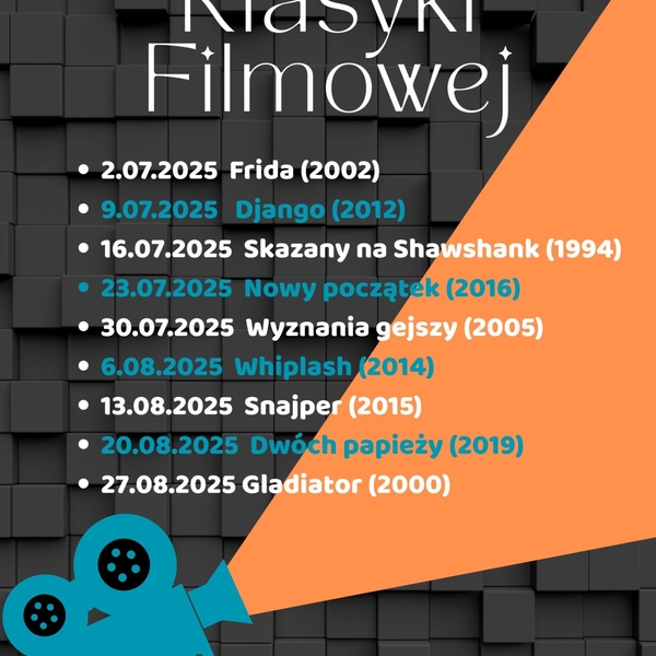 Obraz główny aktualności o tytule Bibliotek klasyki filmowej