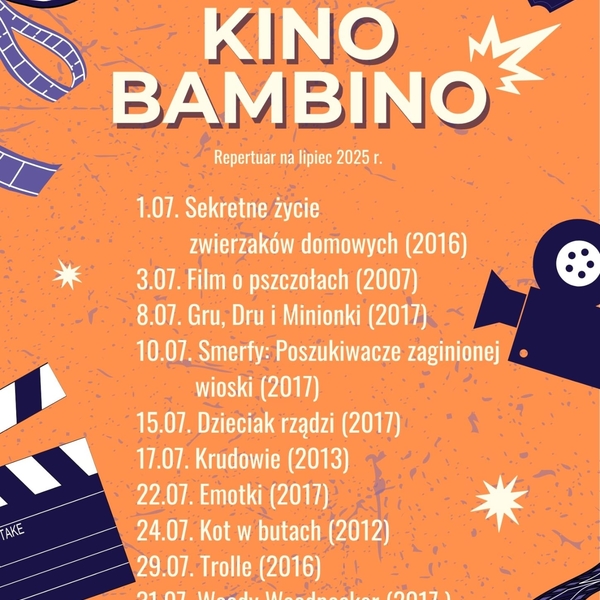 Obraz główny aktualności o tytule Kino Bambino