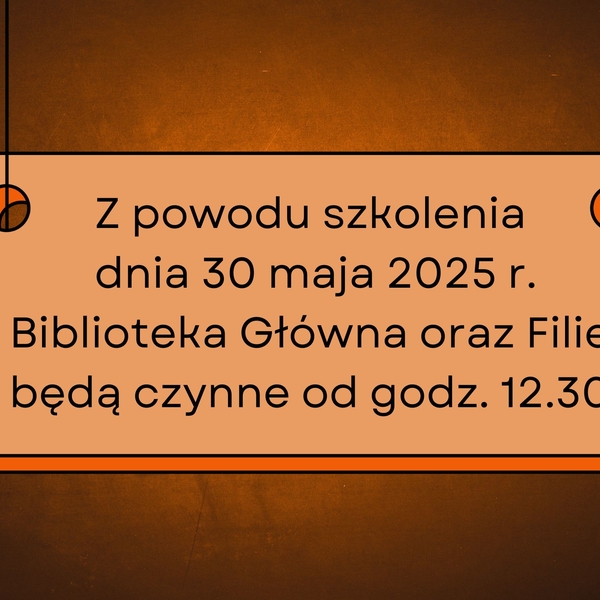 Obraz główny aktualności o tytule Ogłoszenie