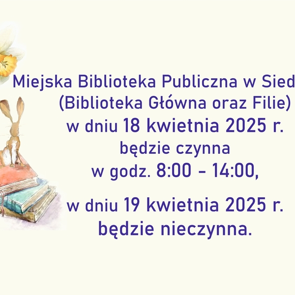 Obraz główny aktualności o tytule Ogłoszenie