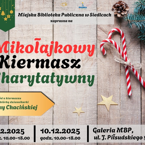 Obraz główny aktualności o tytule V Mikołajkowy Kiermasz Charytatywny